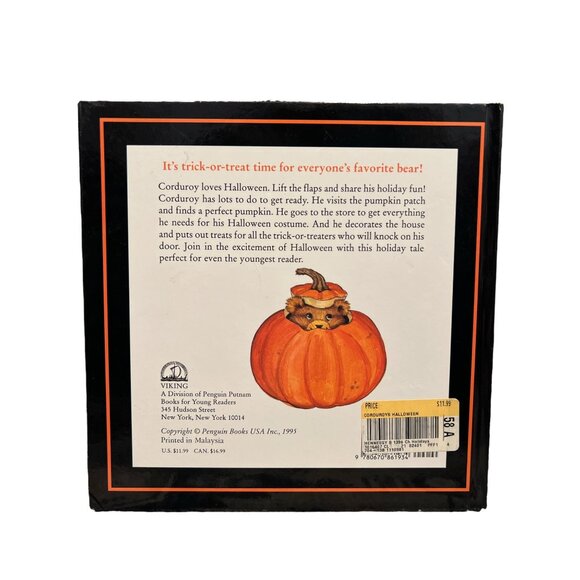 Corduroy’s Halloween A Lift-The-Flap Book By‎ Don Freeman Hardcover Very Good - Picture 2 of 6